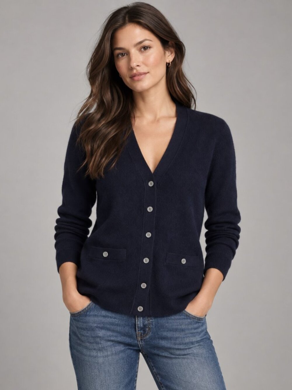 J.Crew Cashmere-Silk Blend Cardigan